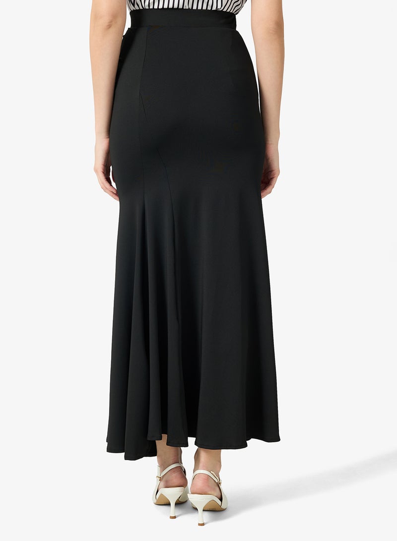 ELLA Bodycon Skirt With Ruched Waist - Image 3